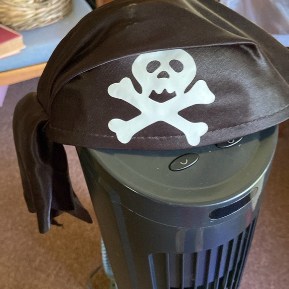 Unisex Halloween costume. Pirate tunic, bodice/belt, headband/collar, doubloon. - Picture 11 of 12